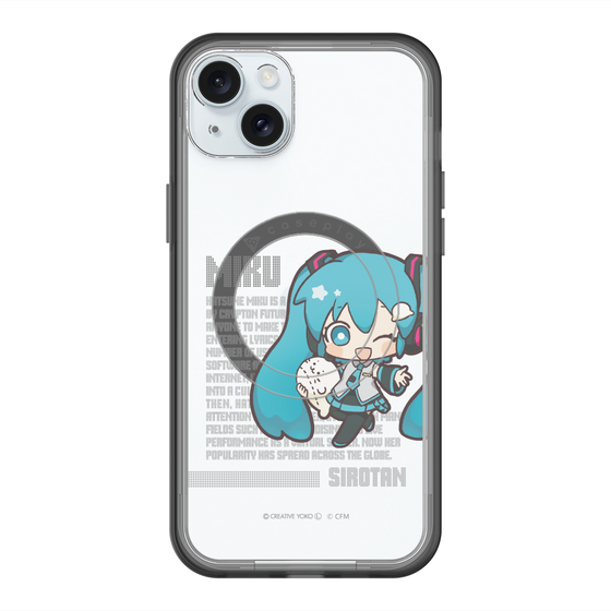 スリムプロテクションプレミアムケース with MagSafe［ しろたん×初音ミク - 初音ミク - デジタルコード ］