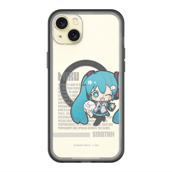 スリムプロテクションプレミアムケース with MagSafe［ しろたん×初音ミク - 初音ミク - デジタルコード ］