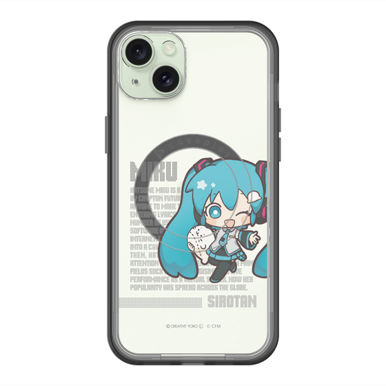 スリムプロテクションプレミアムケース with MagSafe［ しろたん×初音ミク - 初音ミク - デジタルコード ］