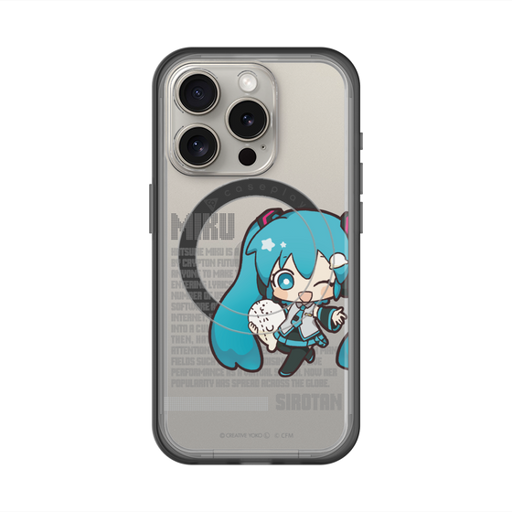 スリムプロテクションプレミアムケース with MagSafe［ しろたん×初音ミク - 初音ミク - デジタルコード ］