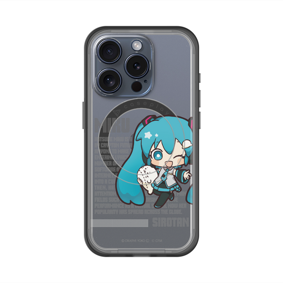 スリムプロテクションプレミアムケース with MagSafe［ しろたん×初音ミク - 初音ミク - デジタルコード ］