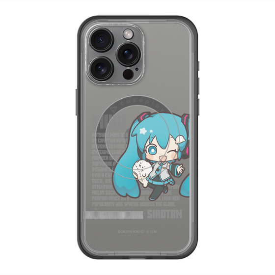 スリムプロテクションプレミアムケース with MagSafe［ しろたん×初音ミク - 初音ミク - デジタルコード ］
