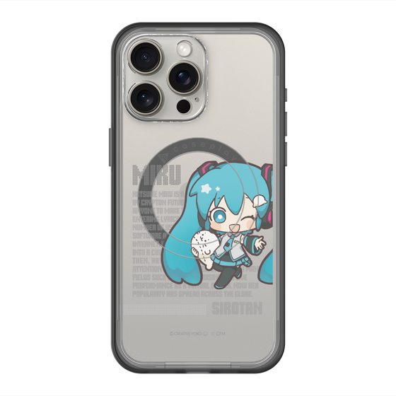 スリムプロテクションプレミアムケース with MagSafe［ しろたん×初音ミク - 初音ミク - デジタルコード ］