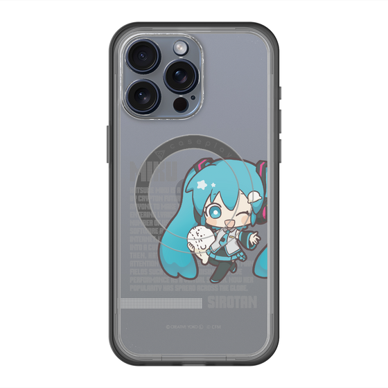 スリムプロテクションプレミアムケース with MagSafe［ しろたん×初音ミク - 初音ミク - デジタルコード ］