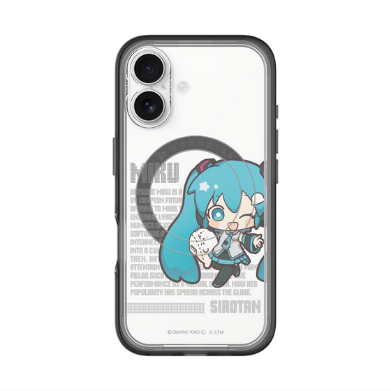 スリムプロテクションプレミアムケース with MagSafe［ しろたん×初音ミク - 初音ミク - デジタルコード ］