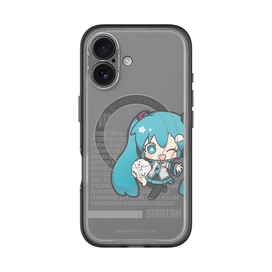 スリムプロテクションプレミアムケース with MagSafe［ しろたん×初音ミク - 初音ミク - デジタルコード ］