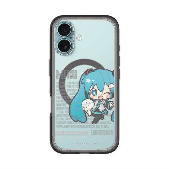 スリムプロテクションプレミアムケース with MagSafe［ しろたん×初音ミク - 初音ミク - デジタルコード ］