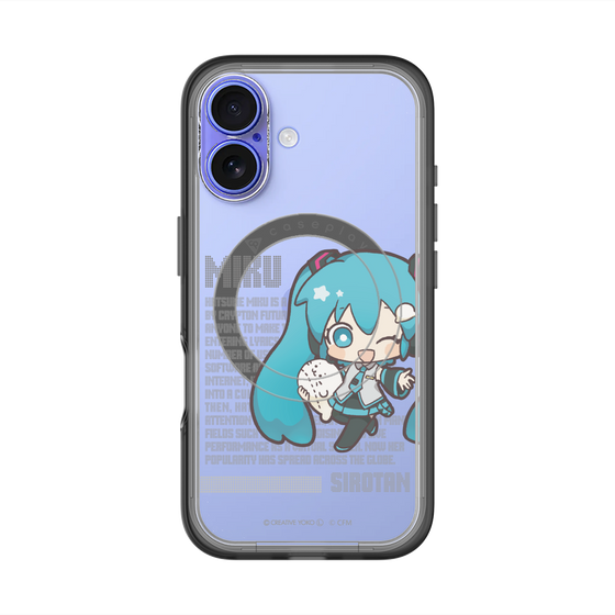 スリムプロテクションプレミアムケース with MagSafe［ しろたん×初音ミク - 初音ミク - デジタルコード ］