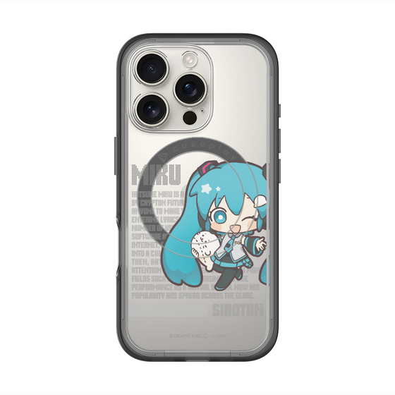 スリムプロテクションプレミアムケース with MagSafe［ しろたん×初音ミク - 初音ミク - デジタルコード ］