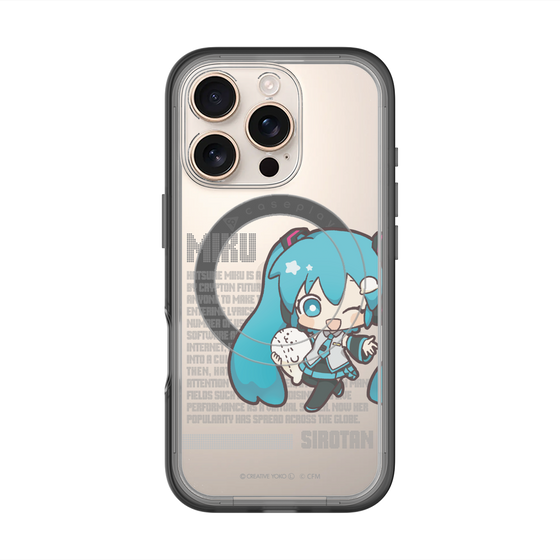 スリムプロテクションプレミアムケース with MagSafe［ しろたん×初音ミク - 初音ミク - デジタルコード ］