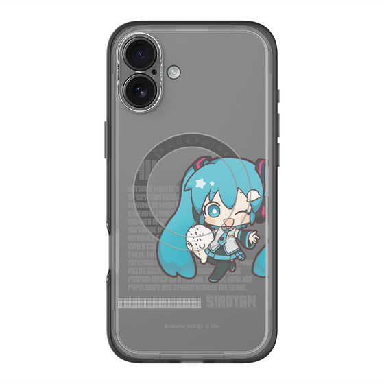 スリムプロテクションプレミアムケース with MagSafe［ しろたん×初音ミク - 初音ミク - デジタルコード ］