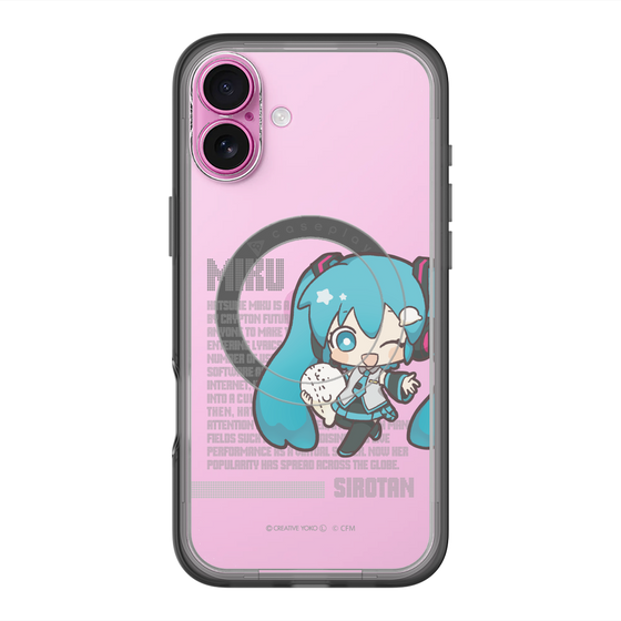 スリムプロテクションプレミアムケース with MagSafe［ しろたん×初音ミク - 初音ミク - デジタルコード ］