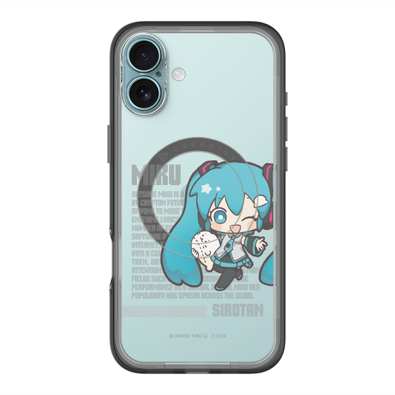 スリムプロテクションプレミアムケース with MagSafe［ しろたん×初音ミク - 初音ミク - デジタルコード ］