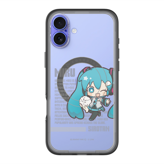 スリムプロテクションプレミアムケース with MagSafe［ しろたん×初音ミク - 初音ミク - デジタルコード ］