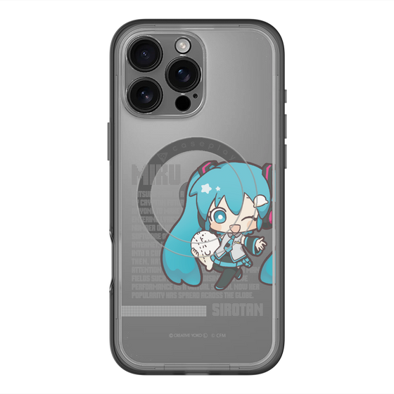 スリムプロテクションプレミアムケース with MagSafe［ しろたん×初音ミク - 初音ミク - デジタルコード ］