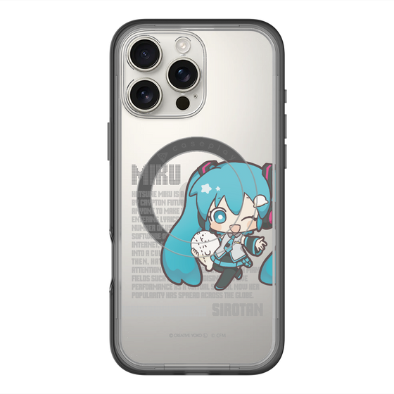 スリムプロテクションプレミアムケース with MagSafe［ しろたん×初音ミク - 初音ミク - デジタルコード ］