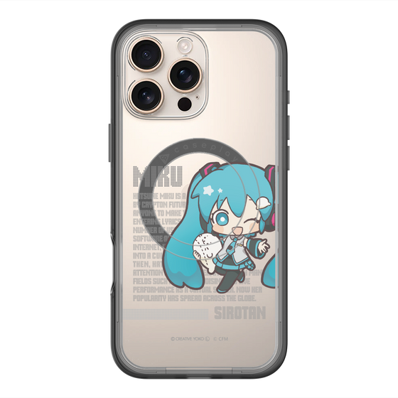 スリムプロテクションプレミアムケース with MagSafe［ しろたん×初音ミク - 初音ミク - デジタルコード ］