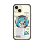 スリムプロテクションプレミアムケース with MagSafe［ しろたん×初音ミク - 初音ミク - インフォグラフィック ］