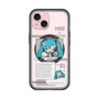 スリムプロテクションプレミアムケース with MagSafe［ しろたん×初音ミク - 初音ミク - インフォグラフィック ］