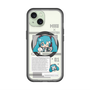スリムプロテクションプレミアムケース with MagSafe［ しろたん×初音ミク - 初音ミク - インフォグラフィック ］
