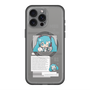 スリムプロテクションプレミアムケース with MagSafe［ しろたん×初音ミク - 初音ミク - インフォグラフィック ］