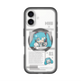 スリムプロテクションプレミアムケース with MagSafe［ しろたん×初音ミク - 初音ミク - インフォグラフィック ］