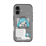スリムプロテクションプレミアムケース with MagSafe［ しろたん×初音ミク - 初音ミク - インフォグラフィック ］