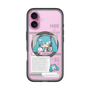 スリムプロテクションプレミアムケース with MagSafe［ しろたん×初音ミク - 初音ミク - インフォグラフィック ］