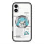 スリムプロテクションプレミアムケース with MagSafe［ しろたん×初音ミク - 初音ミク - インフォグラフィック ］
