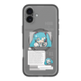 スリムプロテクションプレミアムケース with MagSafe［ しろたん×初音ミク - 初音ミク - インフォグラフィック ］