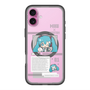 スリムプロテクションプレミアムケース with MagSafe［ しろたん×初音ミク - 初音ミク - インフォグラフィック ］