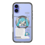 スリムプロテクションプレミアムケース with MagSafe［ しろたん×初音ミク - 初音ミク - インフォグラフィック ］