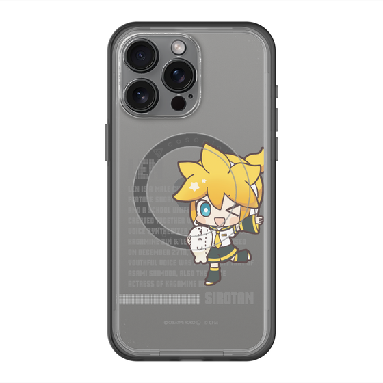 スリムプロテクションプレミアムケース with MagSafe［ しろたん×初音ミク - 鏡音レン - デジタルコード ］