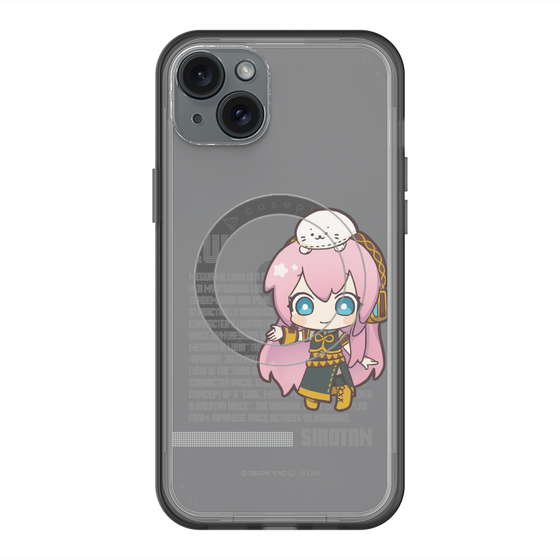 スリムプロテクションプレミアムケース with MagSafe［ しろたん×初音ミク - 巡音ルカ - デジタルコード ］