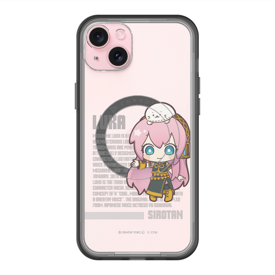 スリムプロテクションプレミアムケース with MagSafe［ しろたん×初音ミク - 巡音ルカ - デジタルコード ］