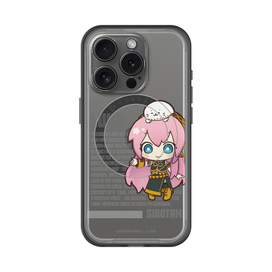 スリムプロテクションプレミアムケース with MagSafe［ しろたん×初音ミク - 巡音ルカ - デジタルコード ］