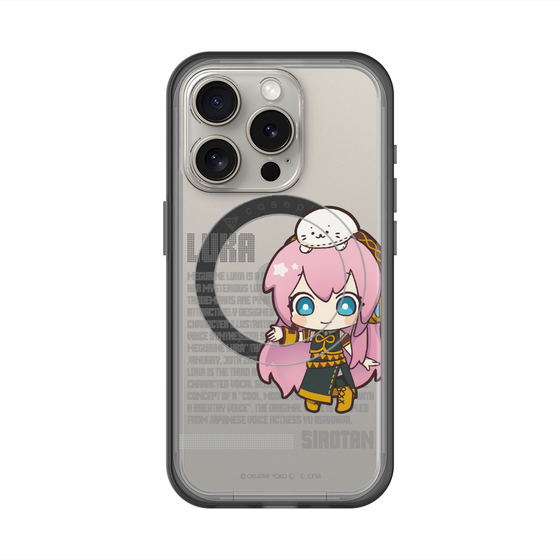 スリムプロテクションプレミアムケース with MagSafe［ しろたん×初音ミク - 巡音ルカ - デジタルコード ］