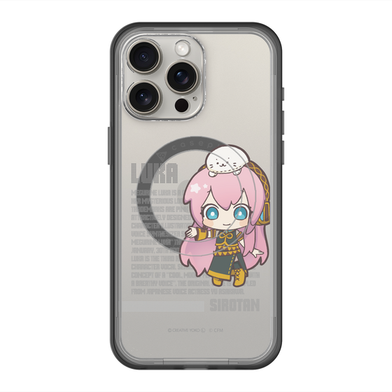 スリムプロテクションプレミアムケース with MagSafe［ しろたん×初音ミク - 巡音ルカ - デジタルコード ］