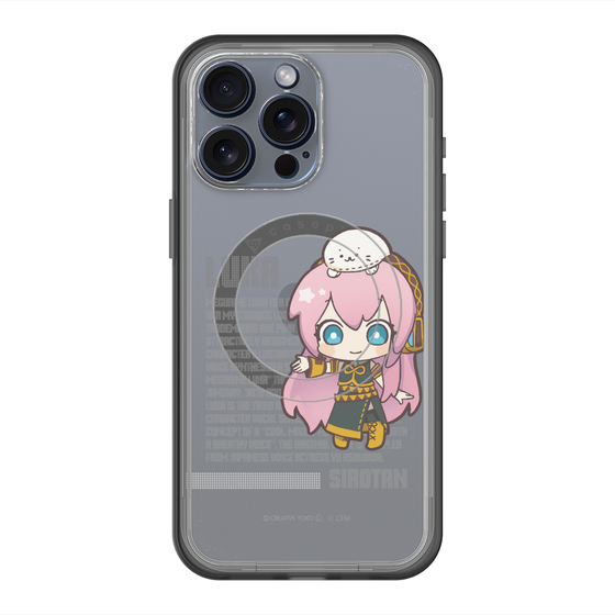 スリムプロテクションプレミアムケース with MagSafe［ しろたん×初音ミク - 巡音ルカ - デジタルコード ］