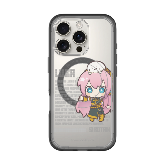 スリムプロテクションプレミアムケース with MagSafe［ しろたん×初音ミク - 巡音ルカ - デジタルコード ］