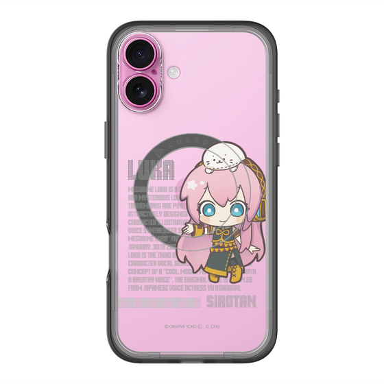 スリムプロテクションプレミアムケース with MagSafe［ しろたん×初音ミク - 巡音ルカ - デジタルコード ］