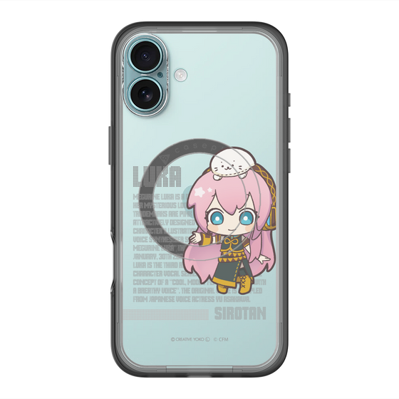 スリムプロテクションプレミアムケース with MagSafe［ しろたん×初音ミク - 巡音ルカ - デジタルコード ］