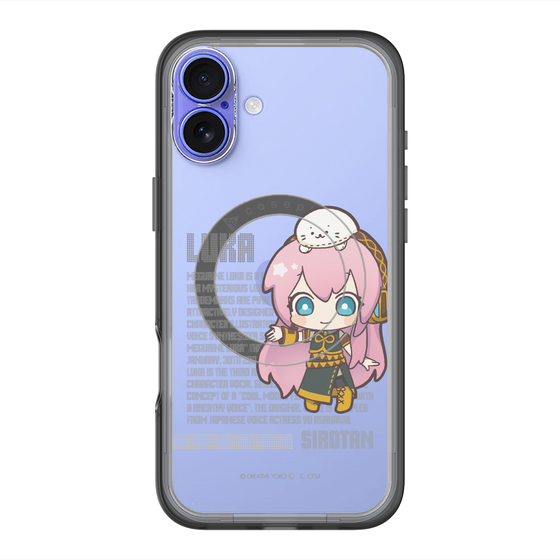 スリムプロテクションプレミアムケース with MagSafe［ しろたん×初音ミク - 巡音ルカ - デジタルコード ］