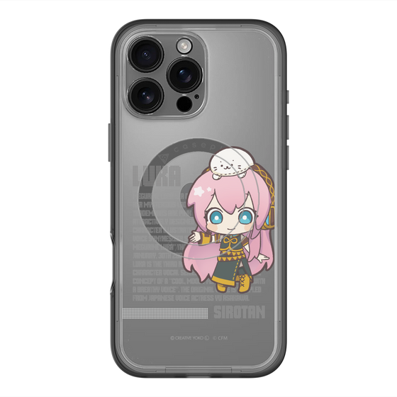スリムプロテクションプレミアムケース with MagSafe［ しろたん×初音ミク - 巡音ルカ - デジタルコード ］