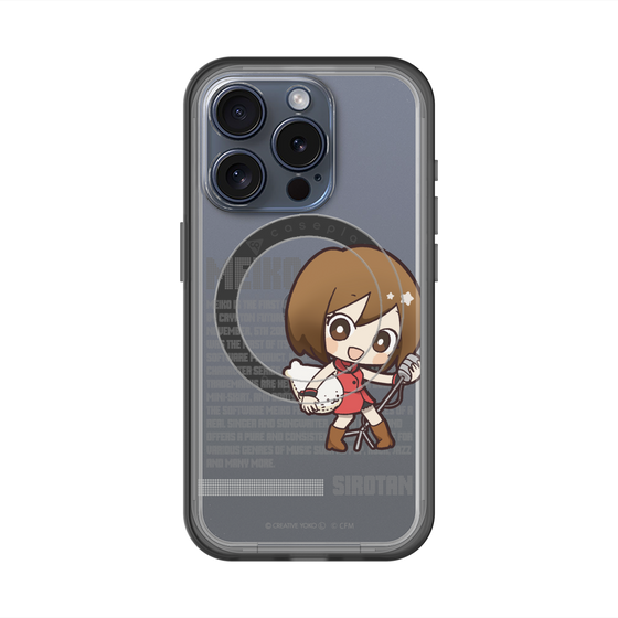 スリムプロテクションプレミアムケース with MagSafe［ しろたん×初音ミク - MEIKO - デジタルコード ］