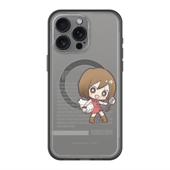 スリムプロテクションプレミアムケース with MagSafe［ しろたん×初音ミク - MEIKO - デジタルコード ］