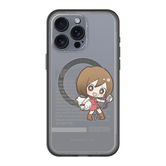スリムプロテクションプレミアムケース with MagSafe［ しろたん×初音ミク - MEIKO - デジタルコード ］