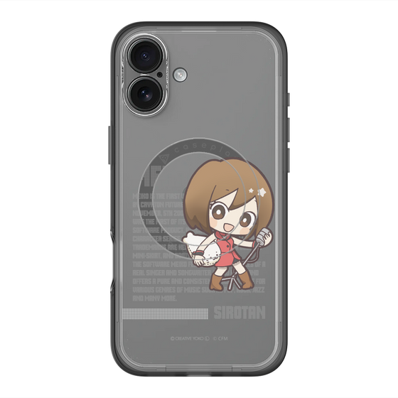 スリムプロテクションプレミアムケース with MagSafe［ しろたん×初音ミク - MEIKO - デジタルコード ］