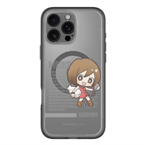 スリムプロテクションプレミアムケース with MagSafe［ しろたん×初音ミク - MEIKO - デジタルコード ］