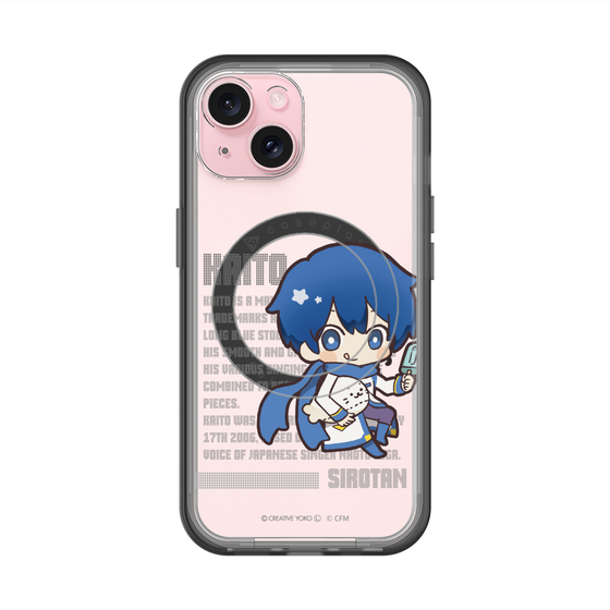 スリムプロテクションプレミアムケース with MagSafe［ しろたん×初音ミク - KAITO - デジタルコード ］